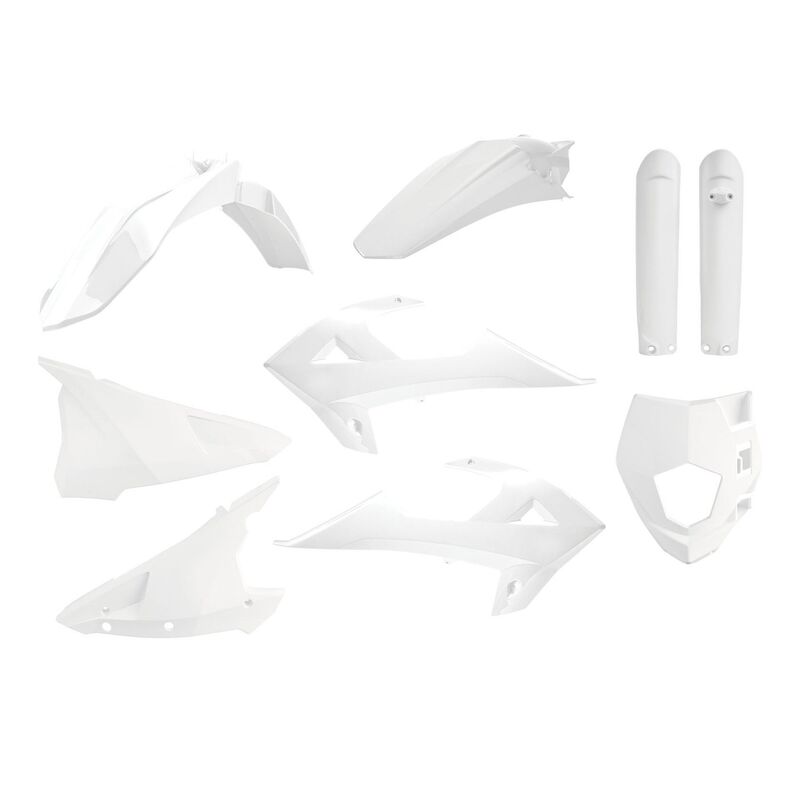 POLISPORT Plastic Kit White Gas Gas POLISPORT Plastic Kit White Gas Gas