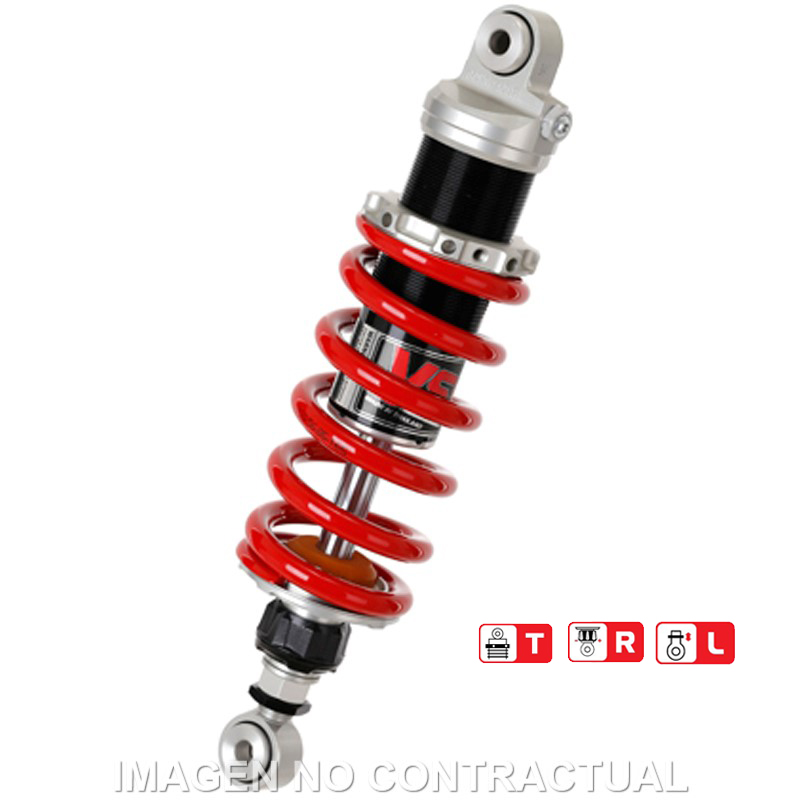 Federbein Z456-Serie Mono hinten passend für Yamaha FZ 8 (11-15) MZ456-320TRL-22-85 Federbein Z456-Serie Mono hinten passend für Yamaha FZ 8 (11-15) MZ456-320TRL-22-85