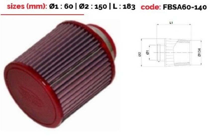 BMC Luftfilter - SA60-140