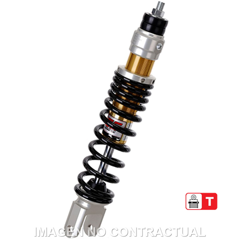 Federbein E302-Serie Mono hinten für 50er Roller passend für Gilera, 50/100/125/150er passend passend für Piaggio OE302-285T-02AL-38 Federbein E302-Serie Mono hinten für 50er Roller passend für Gilera, 50/100/125/150er passend passend für Piaggio OE302-285T-02AL-38