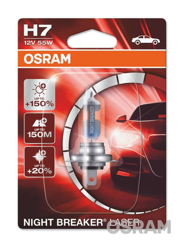 OSRAM Night Breaker Laser H7 Glühlampen 12V 55W - x1