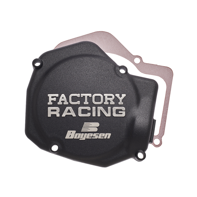 BOYESEN Factory Racing Zündschlossabdeckung - Schwarz