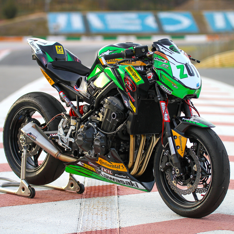 GB RACING Motordeckelschoner-Set passend für Kawasaki Z900