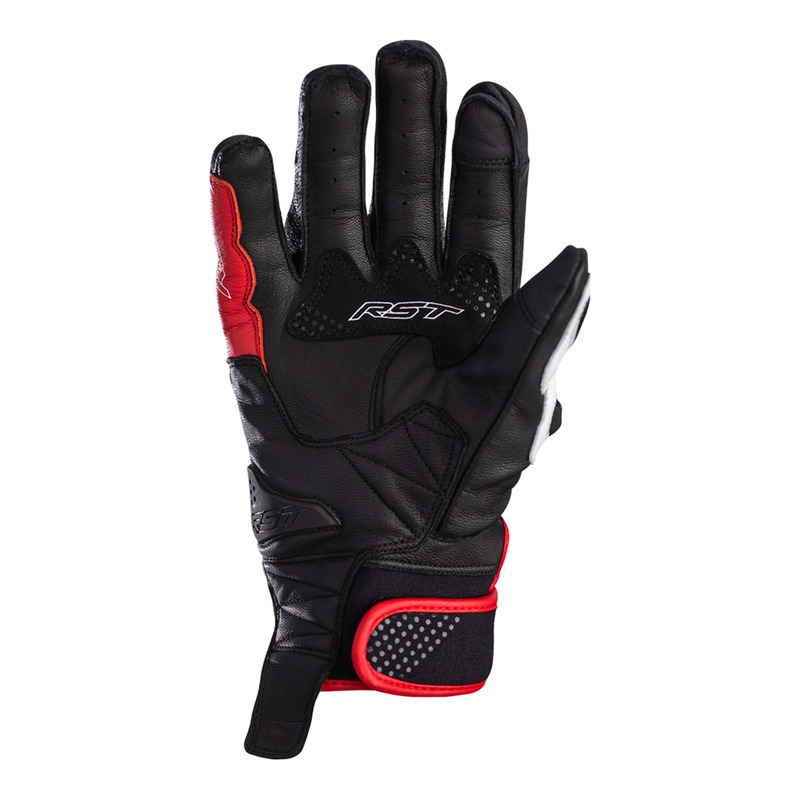 RST Freestyle II Handschuhe Leder Rot Größe L