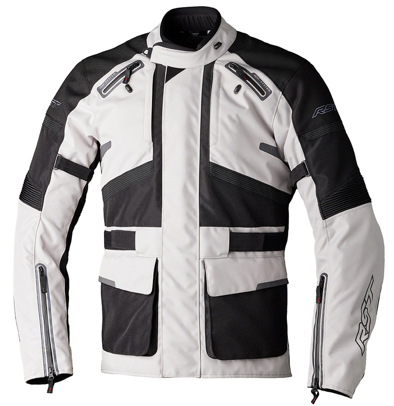 RST Endurance CE Textil-Jacke Herren - Silber/Schwarz RST Endurance CE Textil-Jacke Herren - Silber/Schwarz