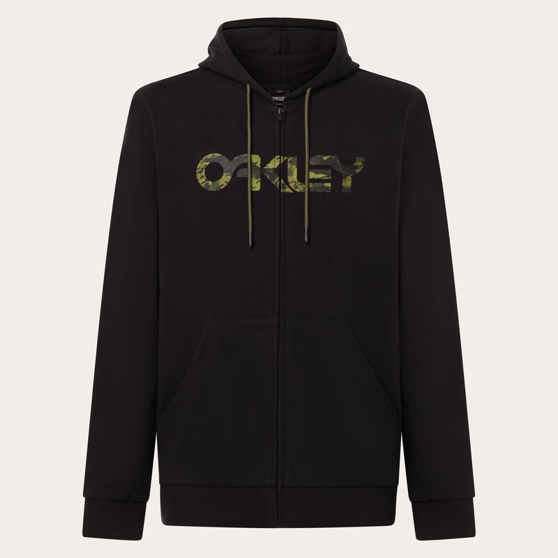 OAKLEY Teddy Hoodie mit durchgehendem Reißverschluss - Braun