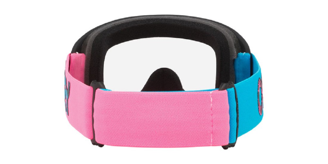 OAKLEY O-Frame 2.0 Pro MX Heritage Brille - 2 Stroke Blue Pink Klar Glas