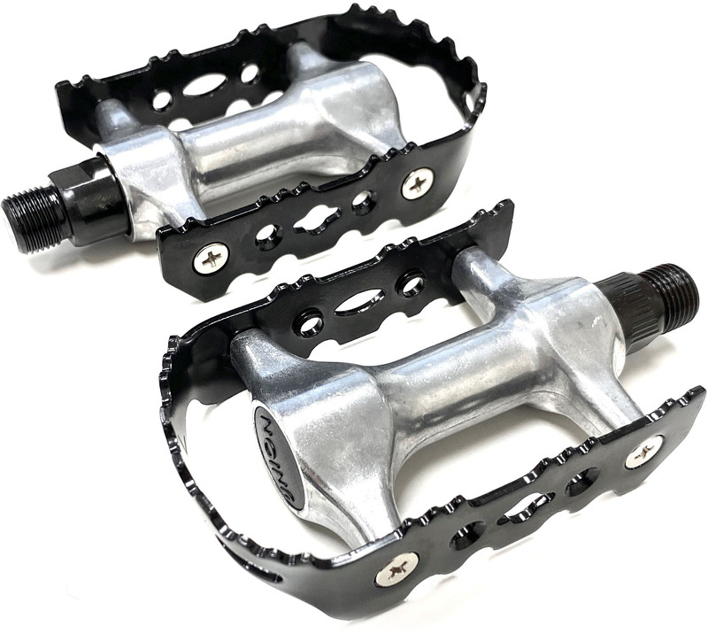 XERAMA MTB/City Bike Pedals Alu Axle CR-Mo - Black XERAMA MTB/City Bike Pedals Alu Axle CR-Mo - Black