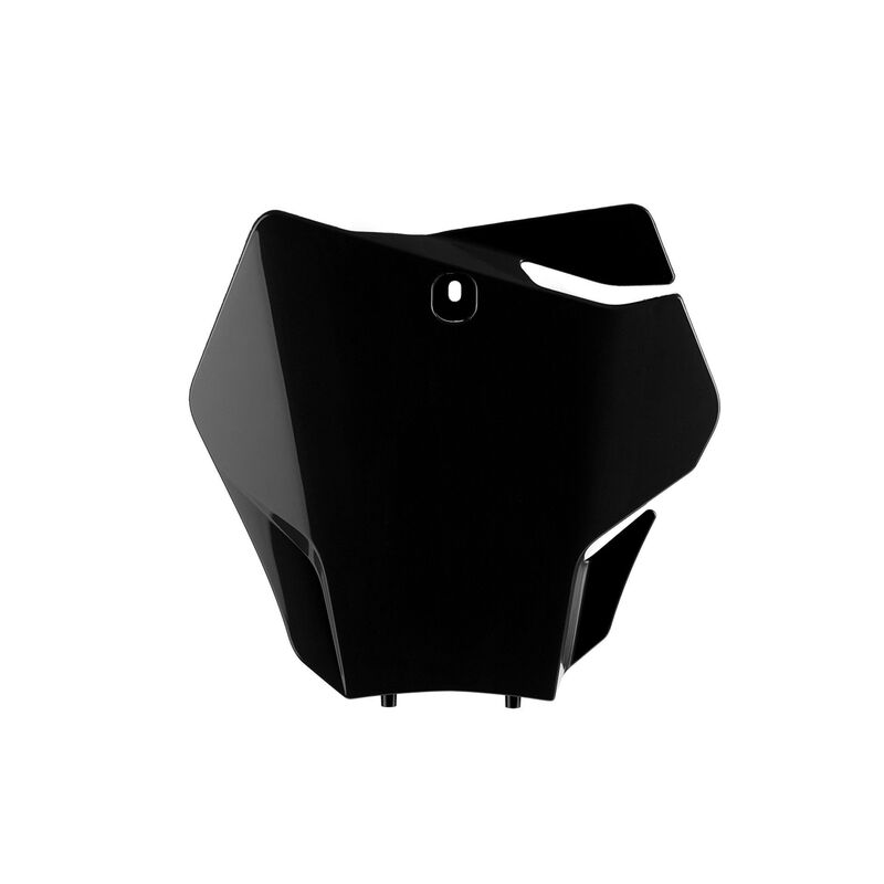 POLISPORT Front Number Plate Black Gas Gas MC POLISPORT Front Number Plate Black Gas Gas MC