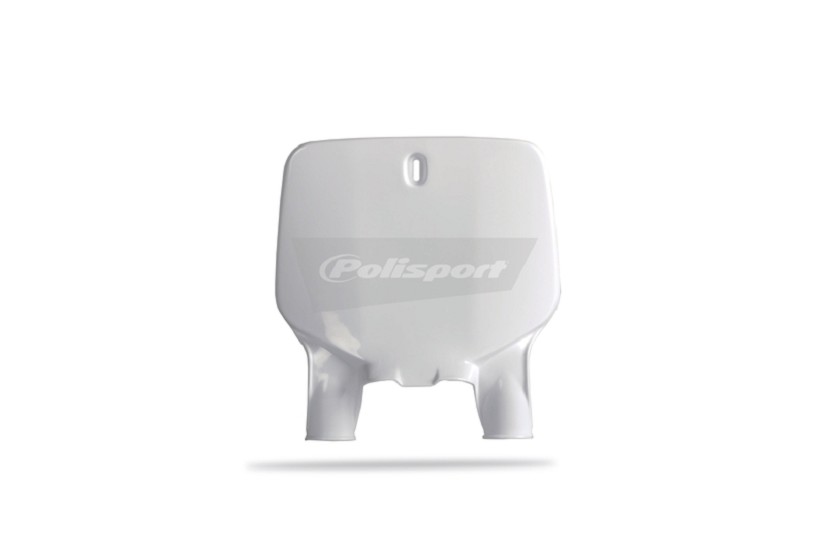 FRONT PLATE KX125-250 96-02 WHITE