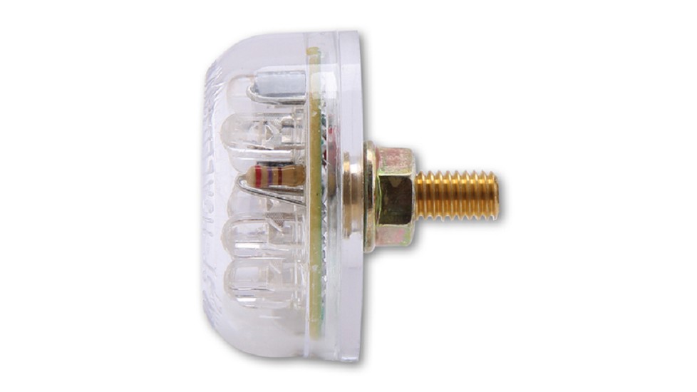 SHIN YO Disc LED-Rücklicht, Klarglas,
