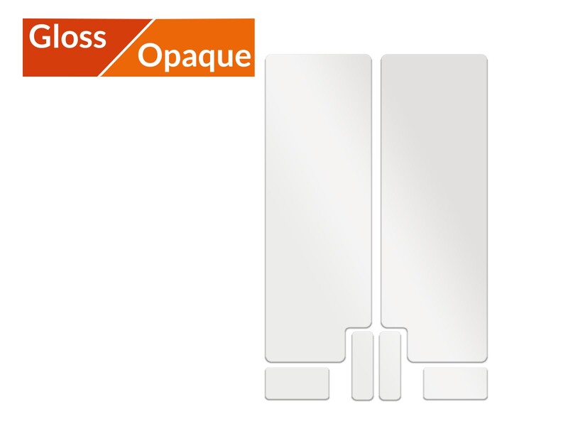 ALGIS Gloss Fork Guards Kit - Clear