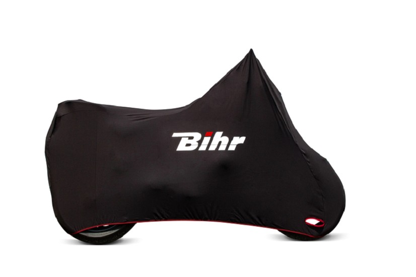 BIHR Indoor Abdeckplane H20 Schwarz - Motorrad / Scooter - M
