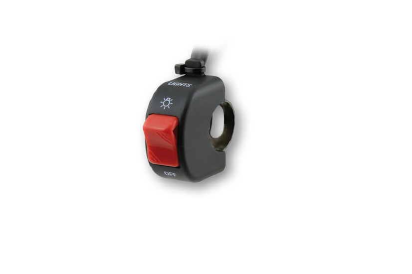 SHIN YO Universal Lichtschalter AN/AUS, mit Schelle für Lenkeranbau