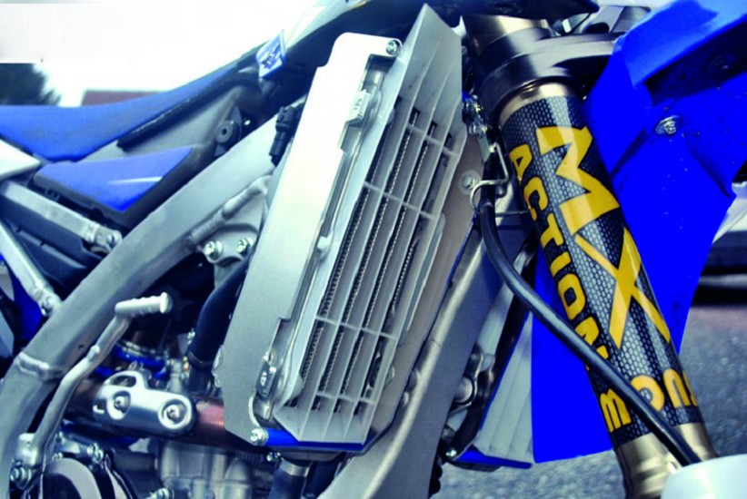 AXP Kühlerschutz aus Aluminium - passend für Yamaha WR250F