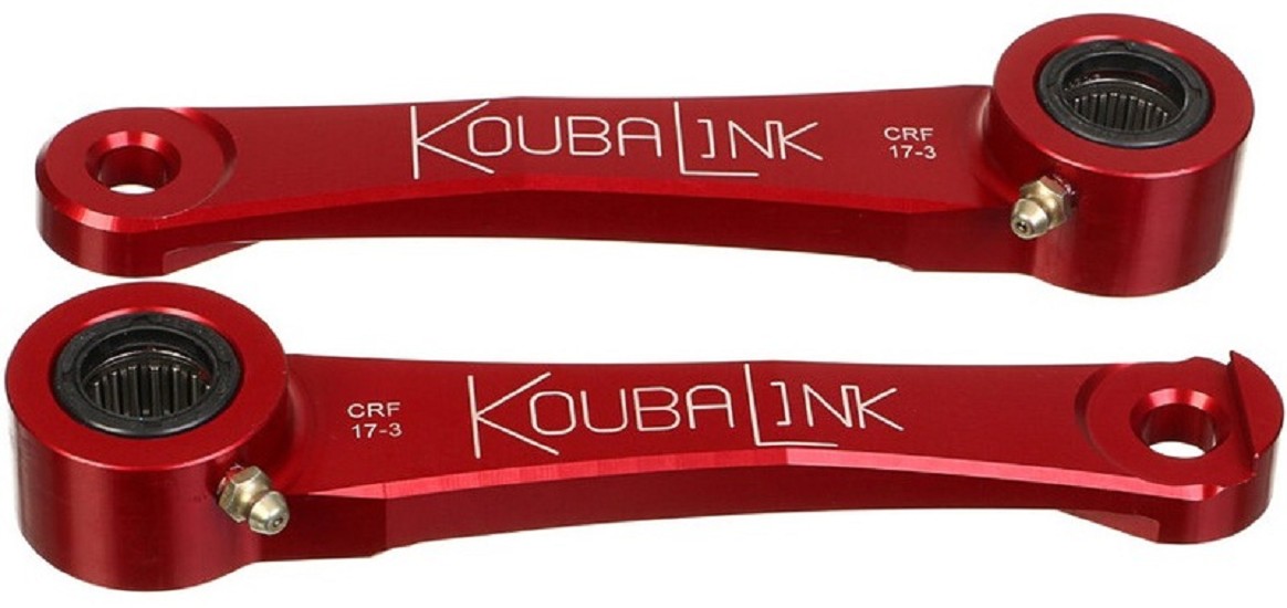 KOUBALINK Tieferlegungssatz (57.2 - 63.5 mm) Rot - passend für Honda KOUBALINK Tieferlegungssatz (57.2 - 63.5 mm) Rot - passend für Honda