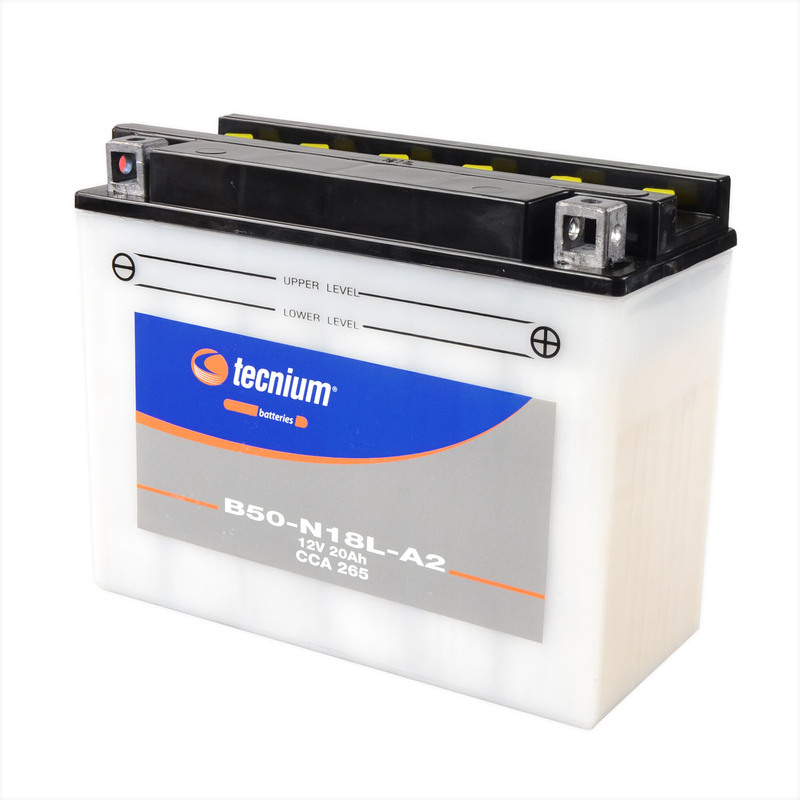 TECNIUM Blei/Säure Batterie mit Säurepack - B50-N18L-A2