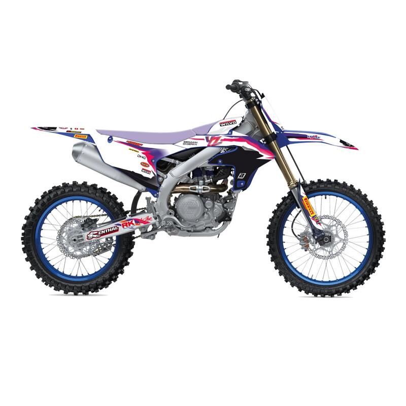 BLACKBIRD Aufklebersatz passend für Yamaha Factory 23 50th Anniversary