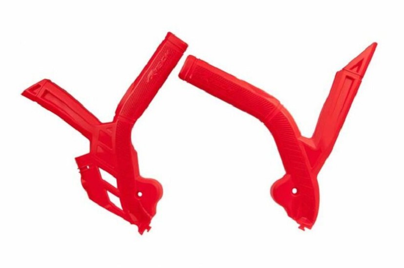 RACETECH Bi-Material Rahmenschutz Rot RACETECH Bi-Material Rahmenschutz Rot