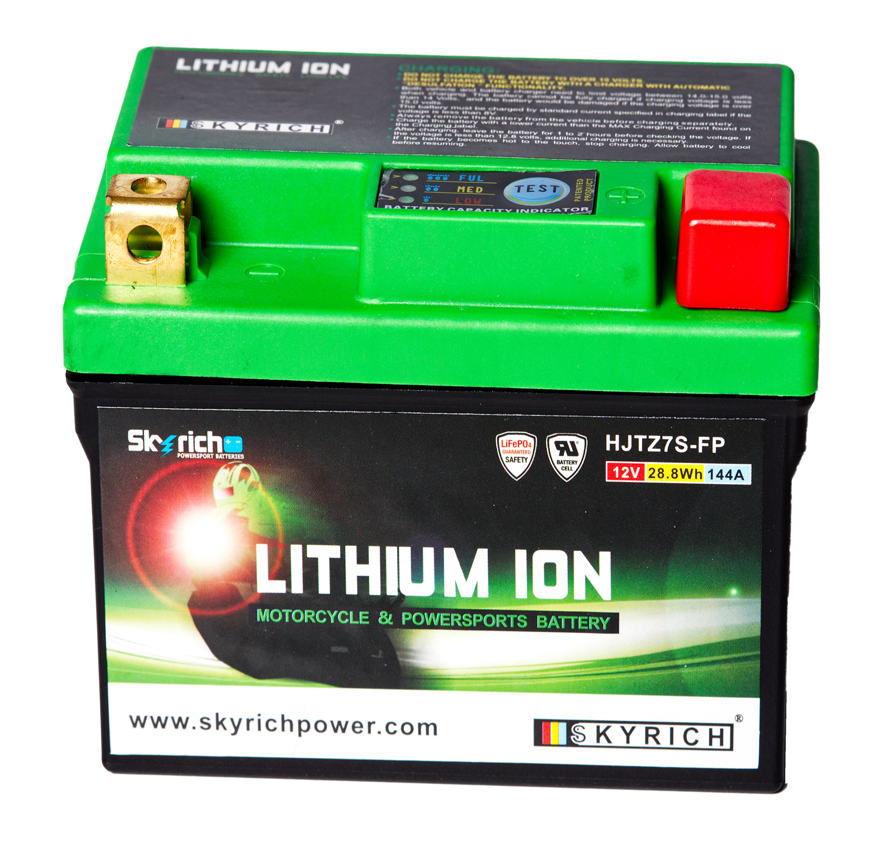 Batterie SKYRICH HJTZ7S-FP [113x70x85] 12,8V/2,4AH (10 Std.), 28,8 Wh, CCA: 144
