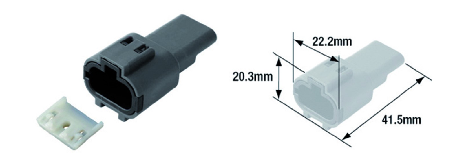 TOURMAX Steckverbinder weiblich wasserdicht Typ 060 (FRM)