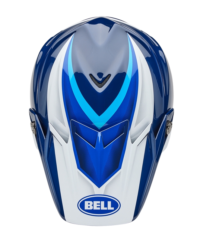 BELL Moto-9S Flex Helm - Merchant Gloss Blues