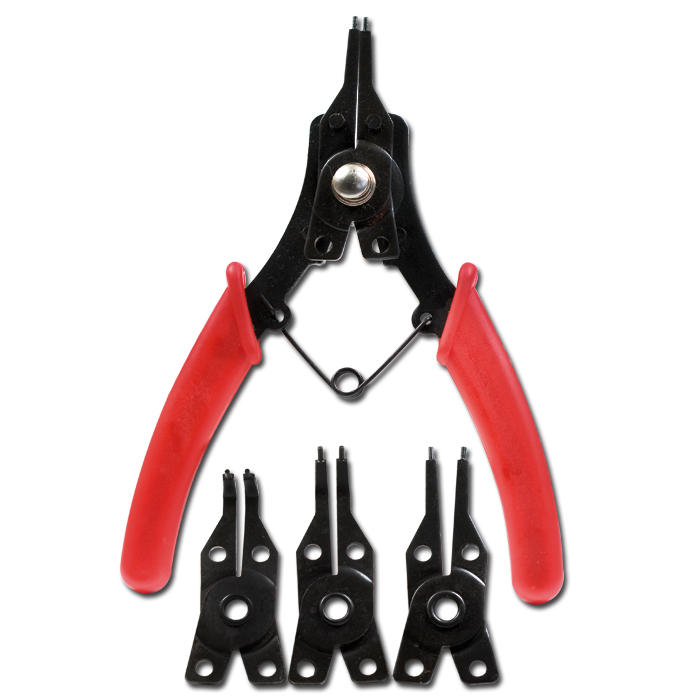 Sprengringzangen-Sortiment 5-tlg., L: 160 mm