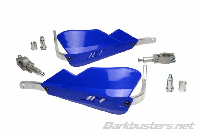 BARKBUSTERS Jet Handschutz Zweipunktbefestigung gerade Ø22mm Blau BARKBUSTERS Jet Handschutz Zweipunktbefestigung gerade Ø22mm Blau