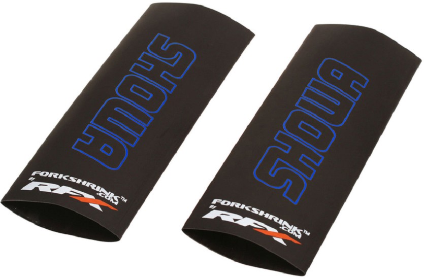 RFX Race Series Gabelschrumpfschlauch - Schutz mit Showa-Logo - Blau