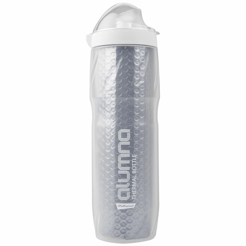 POLISPORT Thermal Bottle Alumna Clear/Silver - 500ml