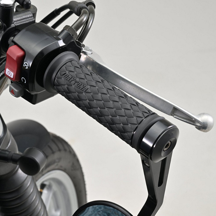Gummi-Griff Knit schwarz