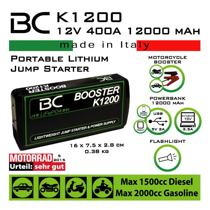 BC Batterietestgerät BT02 6+12V