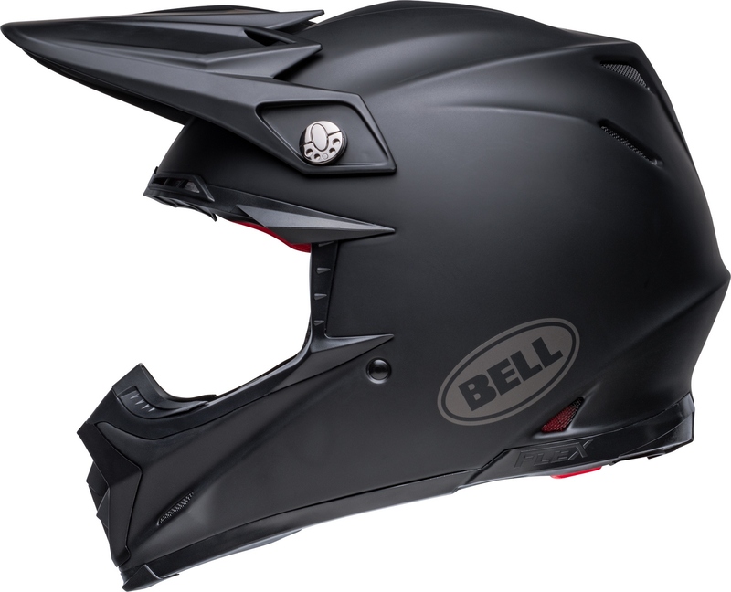 BELL Moto-9s Flex Solid Helm - Schwarzmatt BELL Moto-9s Flex Solid Helm - Schwarzmatt