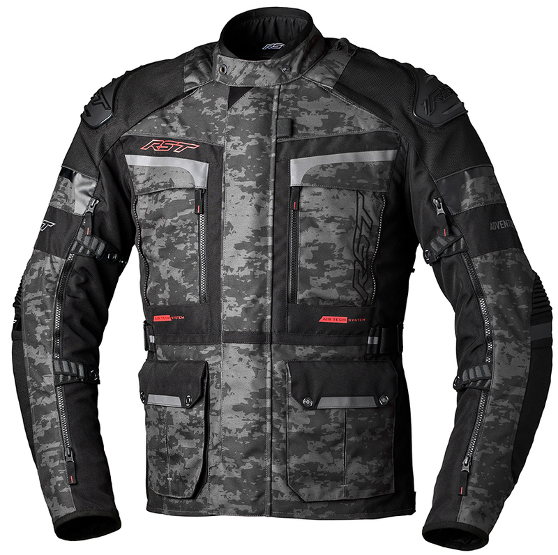 RST Pro Series Adventure-X Textil-Jacke - Grau/Camo RST Pro Series Adventure-X Textil-Jacke - Grau/Camo