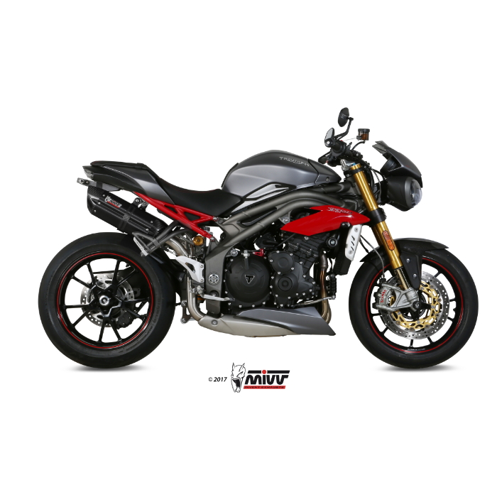 MIVV SUONO SLIP-ON Speed Triple 16-17 MIVV SUONO SLIP-ON Speed Triple 16-17