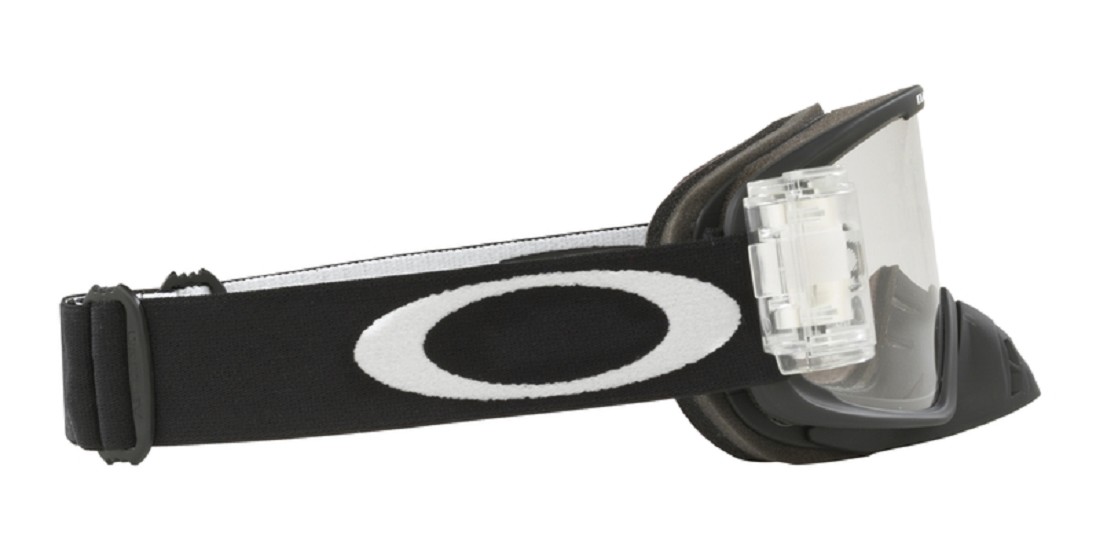 OAKLEY O Frame 2.0 Pro MX Goggle Race-Ready Roll-Off Matte Black Clear Lens