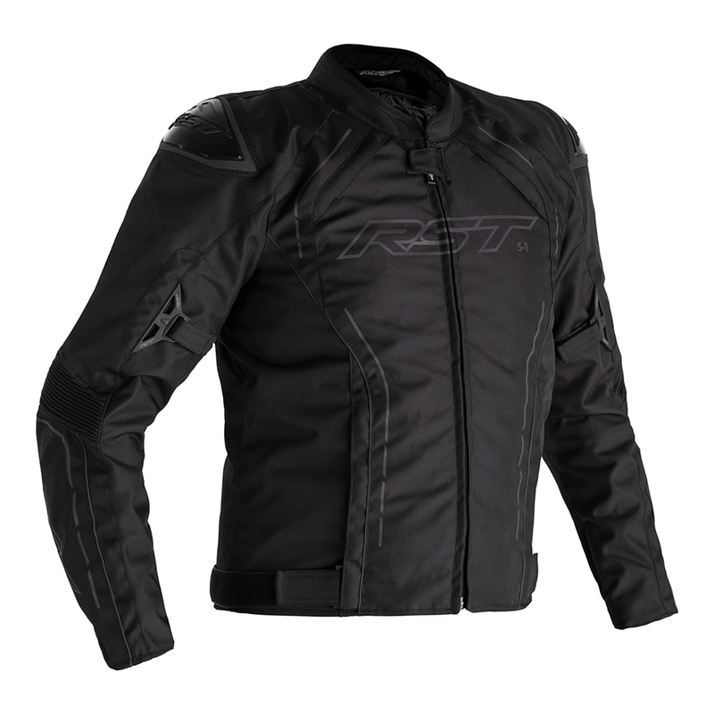 RST S-1 Jacke Textil Schwarz Größe XS RST S-1 Jacke Textil Schwarz Größe 4XL