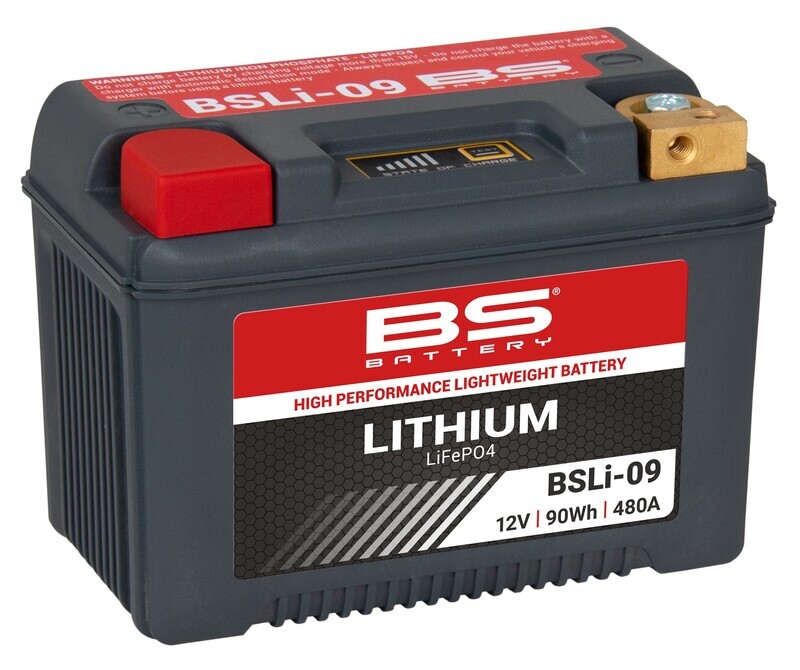 BS BATTERY Lithium-Ionen-Batterie - BSLI-09 BS BATTERY Lithium-Ionen-Batterie - BSLI-09