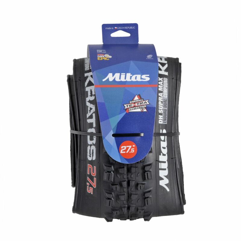 RUBENA Tyre Kratos R10 27,5X2,45 Folding Tubeless Supra Textra Edc-Dual Comp.