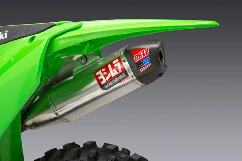 YOSHIMURS-12 Signature Serie Auspuff einschl. Krümmer - passend für Kawasaki KX450F/X