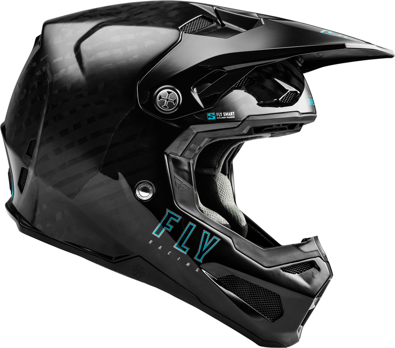 FLY RACING Formula S Carbon Solid Helm - Schwarz FLY RACING Formula S Carbon Solid Helm - Schwarz