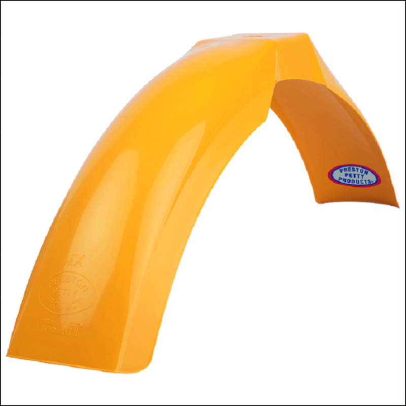 PRESTON PETTY Vintage MX Kotflügel vorne gelb PRESTON PETTY Vintage MX Kotflügel vorne gelb