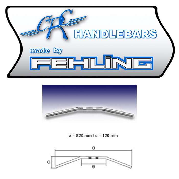 1 Zoll-Lenker Drag Bar (LDHD 6) l chrom/ Kerbe 1 Zoll-Lenker Drag Bar (LDHD 6) l chrom/ Kerbe