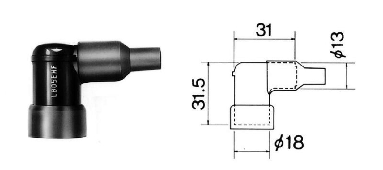 NGK Zündkerzenstecker - LDFH