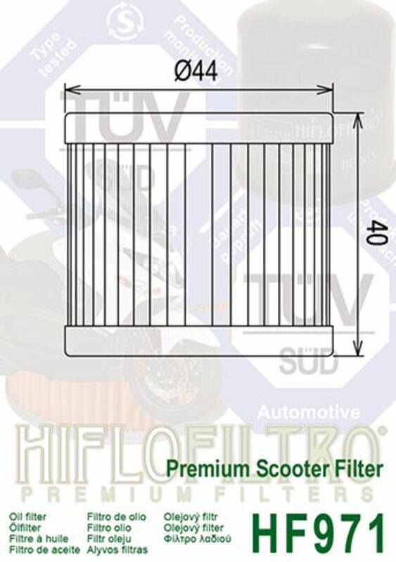 HIFLOFILTRO Ölfilter - HF971
