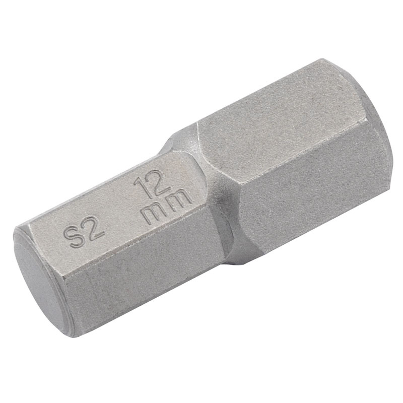 DRAPER hexagonal 12mm spare bits - Length 30mm DRAPER hexagonal 12mm spare bits - Length 30mm