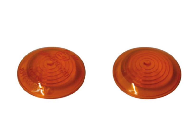 SHIN YO Blinkergläser (Paar) für 1 Stck. BULLS-Eye-Blinker, Gelb