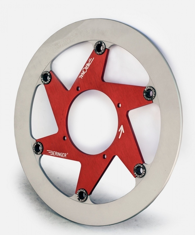 BERINGER Aeronal®-Gusseisen-Bremsscheibe schwimmend gelagert