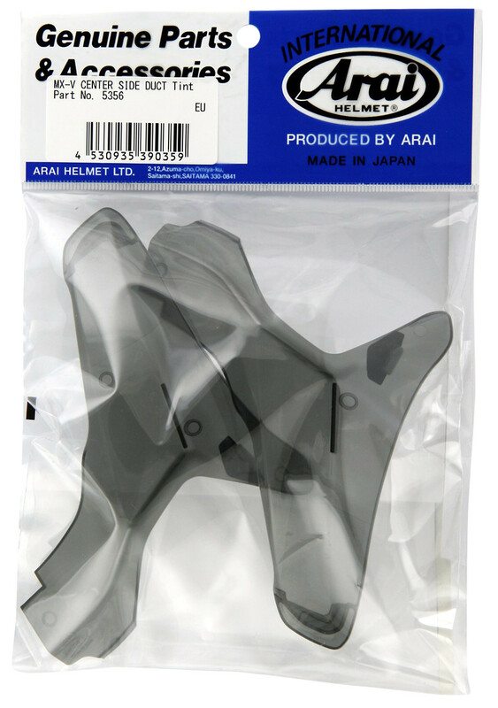 ARAI Hinterere Mittlere Seitliche Abdeckung Tint MX-V Helme