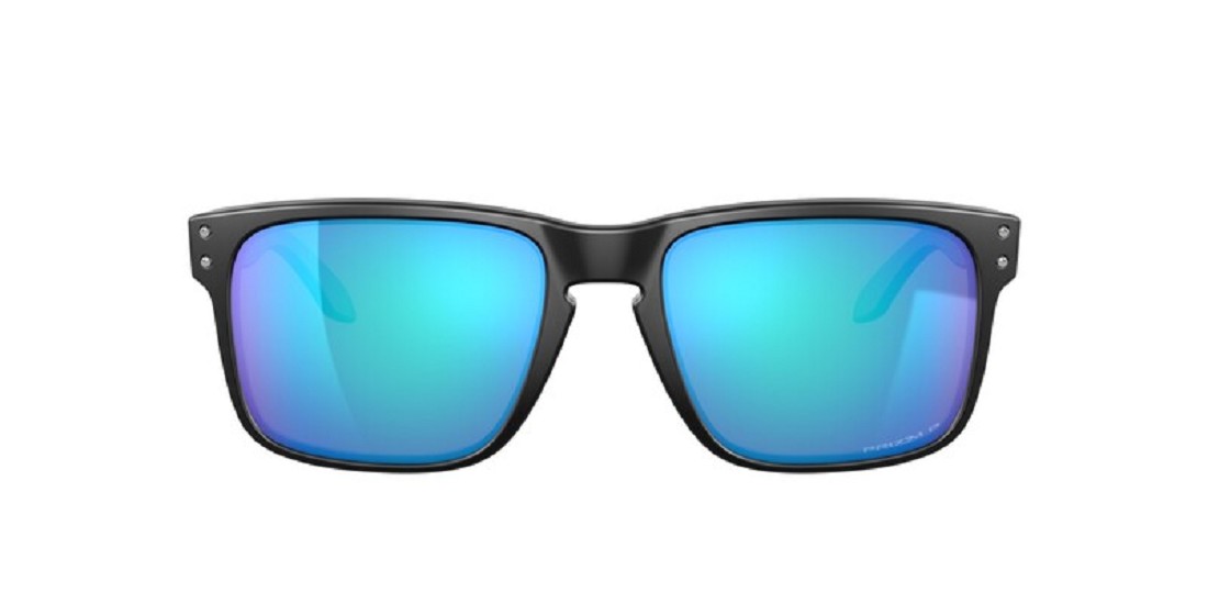 OAKLEY Holbrook Sonnenbrille Gestell Mattschwarz - Gläser Prizm Sapphire Polarized OAKLEY Holbrook Sonnenbrille Gestell Mattschwarz - Gläser Prizm Sapphire Polarized
